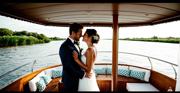 Mariage sur une péniche : un événement romantique à flot